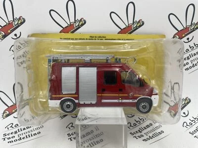 DIE CAST " RENAULT MASTER II FOURGON SECOURS  " (31) LEGERS POMPIERS  1/43 - Immagine 1 di 2