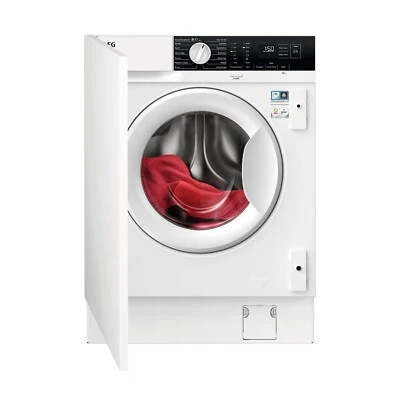 AEG 6000 ProSense® 8kg Integrated Washing Machine 1400rpm, AutoSense & EasyIron - Image 1 of 4