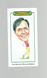 2005 Nick Oldham Golf Legends Series 1 #10 Seve Ballesteros Cigarette Card - Picture 1 of 2