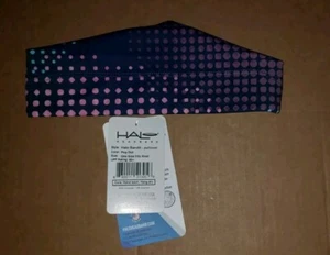 Halo Headband Bandit 4" Wide Pullover Exercise Sweatband Polka Dot - Picture 1 of 1