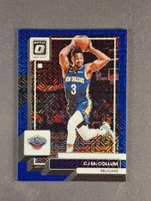 2022-23 Panini Donruss Optic #179 CJ McCollum /24 Blue Mojo Prizm