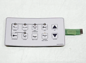 24 Pcs Touch Panel Nameplate Foil Membrane Press Switch Keypad 10ACK0032 - Picture 1 of 3