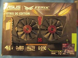 Asus Strix Geforce GTX 750Ti 4GB GDDR5 PCI-E Graphics Card,Parts/Spares/Repairs