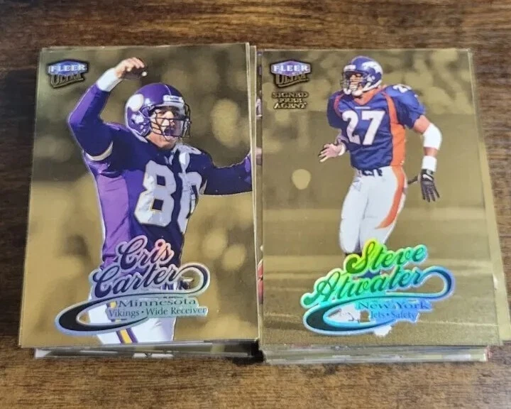 Fleer Ultra SP 1999 edición medallón de oro miembros del Salón de la Fama estrellas Super Bowl de colección Foto 1 de 1