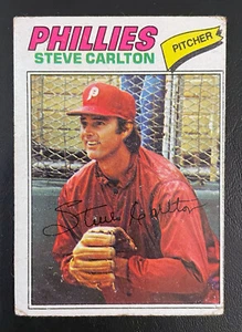 1977 Topps #110 - Steve Carlton (HOF) - Philadelphia Phillies (B) - Bild 1 von 4