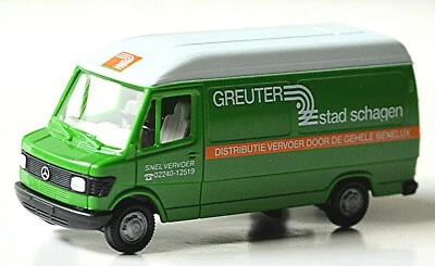 Mercedes-Benz 207D Furgone Tetto Alto Greuter NL 1977-95 - 1:87 Herpa 042130 - Immagine 1 di 4