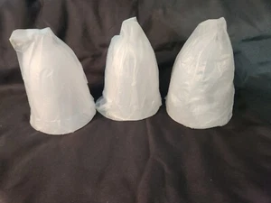 NUOVO Vintage 3 Tupperware 4124 NOS Ricambio Calice Parfait Dessert Gelato Tazze - Foto 1 di 6