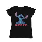 Disney Womens/Ladies Lilo And Stitch Stitch Cutie Pie Cotton T-Shirt (BI25461)