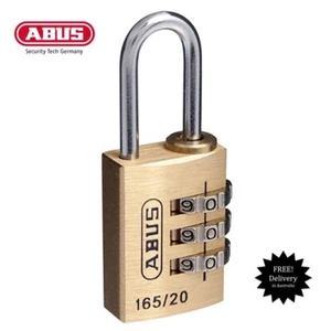 Abus 165/20 Combination Padlock Combo Padlocks (16520C) -FREE POSTAGE - Picture 1 of 5