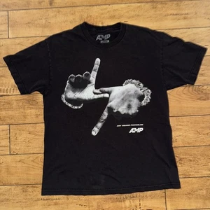 AMP Any Means Possible Grafik T-Shirt schwarz Large 21x27 - Bild 1 von 3