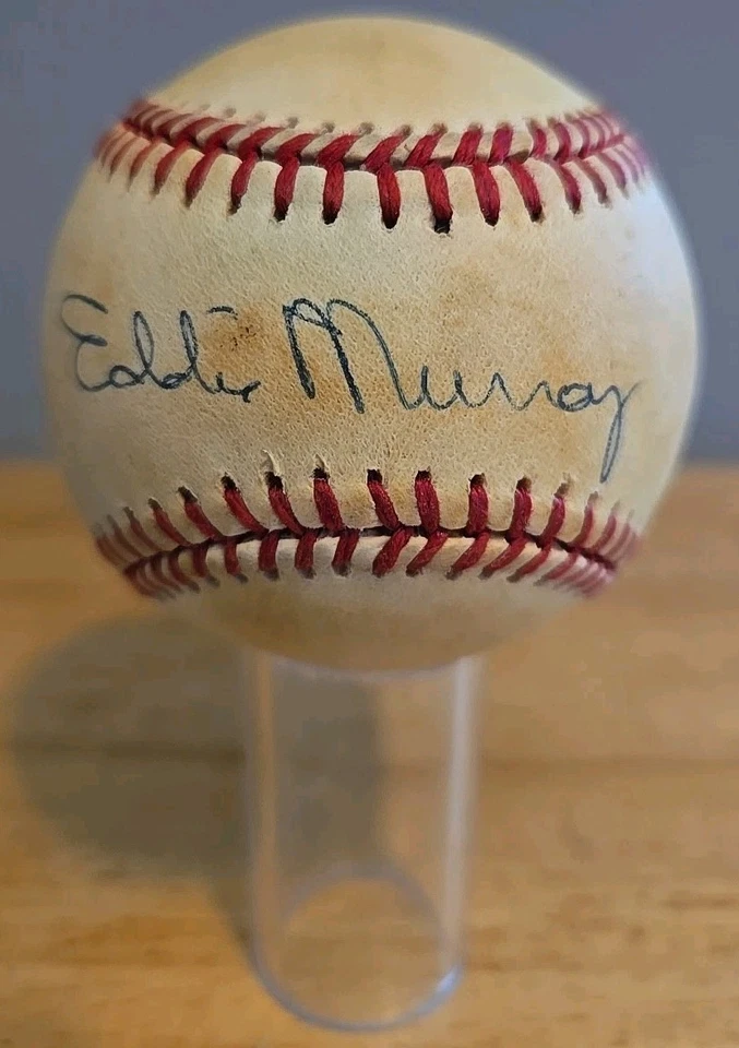 Eddie Murray Autographed Baseball OAL JSA Baltimore Orioles  - Image 1 of 3