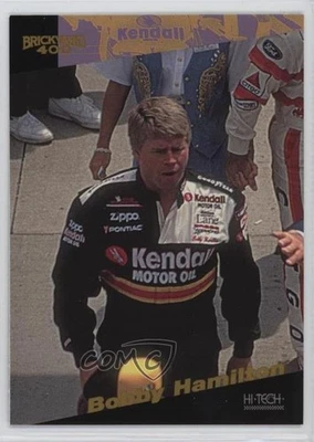 1995 Hi-Tech Brickyard 400 Bobby Hamilton #49 - Image 1 of 2