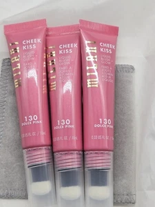 Milani Cheek Kiss flüssiges Rouge + Glow in Dolce Pink 130 – 0,33 flüssige Unzen Menge 3 - Bild 1 von 2
