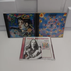 Todd Rundgren Utopia Initiation +faithful And A Wizard A True Star Cd Bundle - Picture 1 of 12
