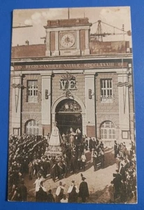 1910ca castellammare Stabia (Napoli) - processione S. Catello al regio cantiere - Picture 1 of 3