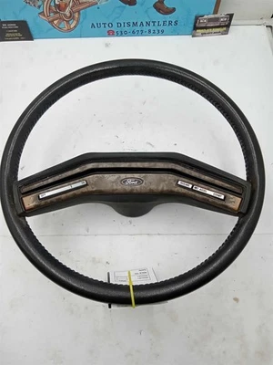 80-86 Ford F150 F250 F350 Bronco Steering Wheel With Cruise Control XLT USED OEM - Image 1 of 4