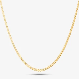 Cadena plana de oro amarillo de 9 quilates de 20 pulgadas 1,13,5865 - Imagen 1 de 1