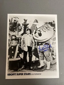 Jack Wild Jimmy Autographed H.R. Puffnstuff Kroft Superstars 8X10 - Picture 1 of 3