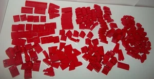 LEGO Red slope bricks variety - 224 pieces - Picture 1 of 4