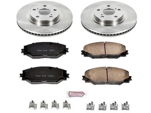 Комплект переднего тормоза и ротора для Toyota Mirai 2017 2018 RQ676HC 2016-2019 годов выпуска - Изображение 1 из 1