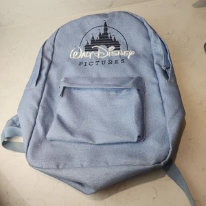 Walt Disney Pictures Backpack Blue With Tags (Strap and back have sign of wear) - Picture 1 of 10