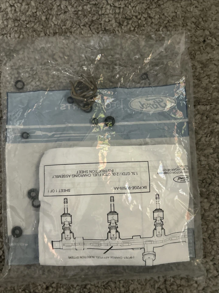 Kit de junta tórica sello inyector completo motor Ford 2.3 explorer mustang parte NK2GZ-9229-A Foto 1 de 2