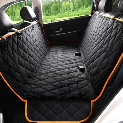 Pet Dog Car Rear Back Seat Cover Protector for Cars & SUVs Waterproof Nonslip - Image 1 of 4