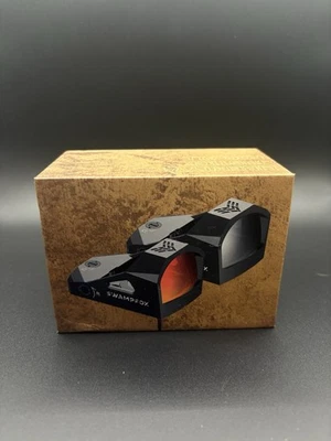 SWAMP FOX SWAMPFOX Authentic - Swampfox Optics Justice 1x27 MM Red Dot 3 MOA JTC00127-3