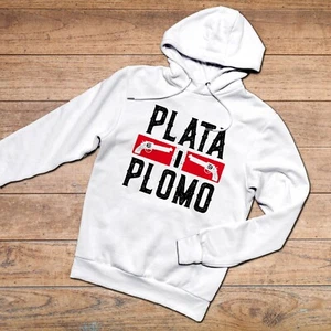 Sweatshirt Hoodie Fashion Plata Or Plomo Movie TV Narcos Escobar Drug Unisex - Bild 1 von 2