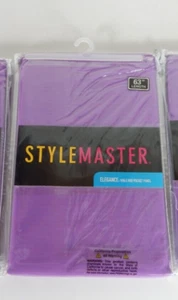 Style Master Voile Rod Pocket Panel Lilac 60 x 63 SHEER - Picture 1 of 2