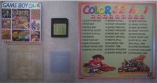 32 in 1 cartridge nintendo game boy color advance quest fantasy frogger flipull