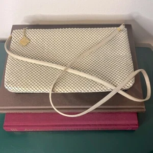Whiting & Davis International Tasche Ivory Mesh Vintage 80er Jahre - Bild 1 von 8