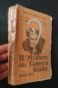 LEROUX IL MISTERO DELLA CAMERA GIALLA SALANI 1909 GIALLO POLIZIESCO - Foto 1 di 1
