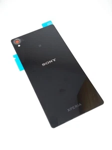 Original Sony Xperia Z3 Dual (D6633) - Battery Cover + NFC Antenna Black - Picture 1 of 2