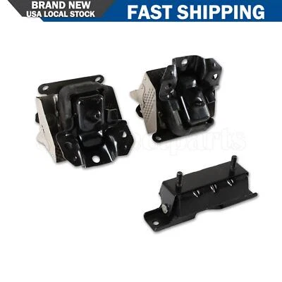 Motor & Trans Mount 3PCS for 2007-13 GMC Yukon XL1500 Yukon/ Chevy Suburban 1500 - Imagem 1 de 4