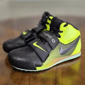 Nike Zoom Javelin Elite 3 Track & Field Spikes Shoes Black Volt 10.5 DV9193-001 - Picture 1 of 16