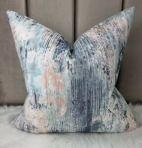 John Lewis & Partners Fresco Cushion Cover Abstract Embroidery Modern Decor