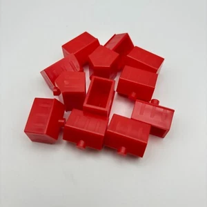 Monopoly Spider Man 12 Red Hotels 2002 Marvel Comics Vaults Buildings - Picture 1 of 1