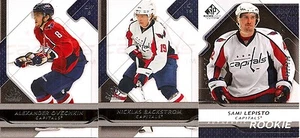 2008-09 UD Upper Deck SP Juego Usado Washington Capitals Equipo Set con RC (3) - Imagen 1 de 1