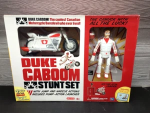 Disney Pixar Toy Story Signature Collection Duke Caboom Motorrad Stunt Set Echtheitszertifikat - Bild 1 von 8
