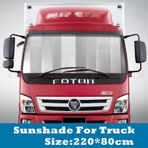2.2M Extra Big large Van bus Truck sunshade Windscreen Sun Shade Heat Reflective - Picture 1 of 6