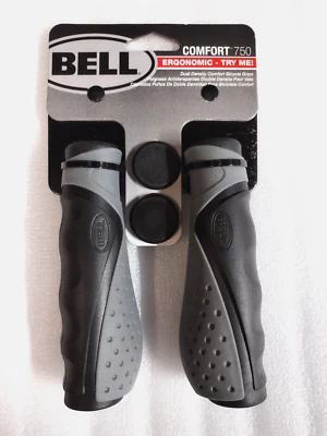 Резиновые ручки для велосипеда Bell Sports Comfort 750 серые/черные - Изображение 1 из 2