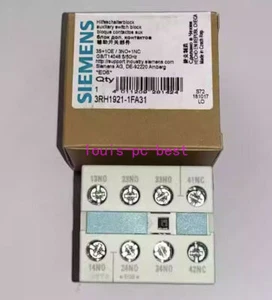 SIEMENS Contactors Accessories Auxiliary Contacts 3RH1921-1FA31 - Picture 1 of 4
