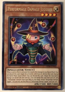 Yugioh Genesis Impact GEIM-EN060 Performage Damage Juggler Rare NM/M - Imagen 1 de 1