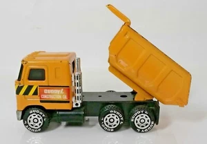 Vintage 1980 Pressed Steel Buddy L Construction Co. 6" Yellow Mack Dump Truck    - Picture 1 of 5