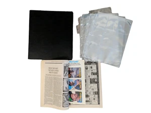 Sports Collectors Card Album With Insert - Vintage Baseball Cards Magazine Book - Bild 1 von 10
