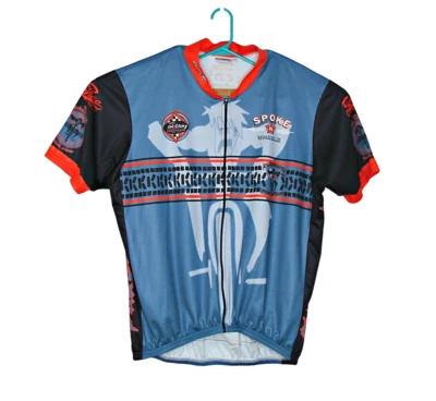 Camiseta de ciclismo Pace Sportswear 3XL Pukealung Poly Vapor Tech bolsillos cremallera completa Foto 1 de 4