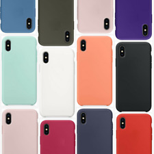 Case For iPhone 12 11 Pro Max SE 8 7 6s Plus XR X XS Silicone Soft Liquid Cover
