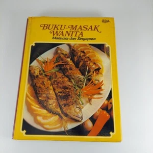 Buku-Masak Wanita Malaysia Dan Singapura Malaiisch Sprache Illustriert HCDJ 1976 - Bild 1 von 13