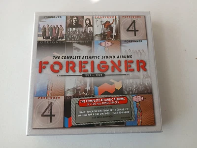 Complete Atlantic Studio Albums 1977-1991 by Foreigner 7 CD SET (2014) - Image 1 of 2